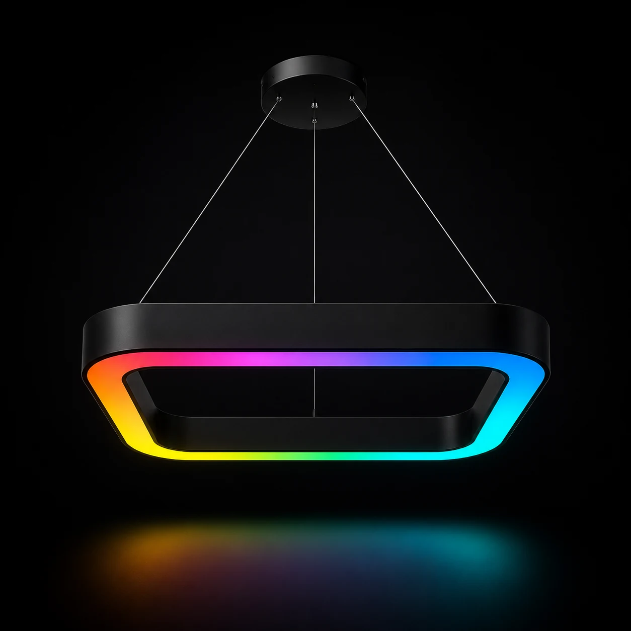 Suspension LED décorative Aura RGB avec contrôle RGB intégré